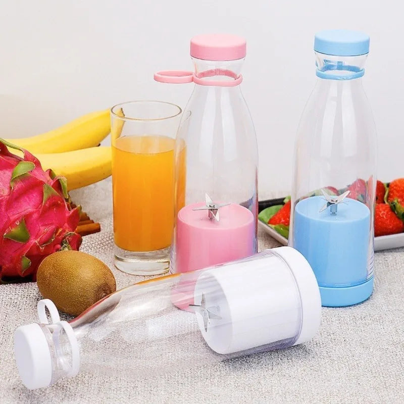 Elektrische Entsafter Tasse 6 Klingen Mixer Milchshake Maschine USB Tragbare Obst Milch Mischen Werkzeug Mini Frische Saft Mixer Küche