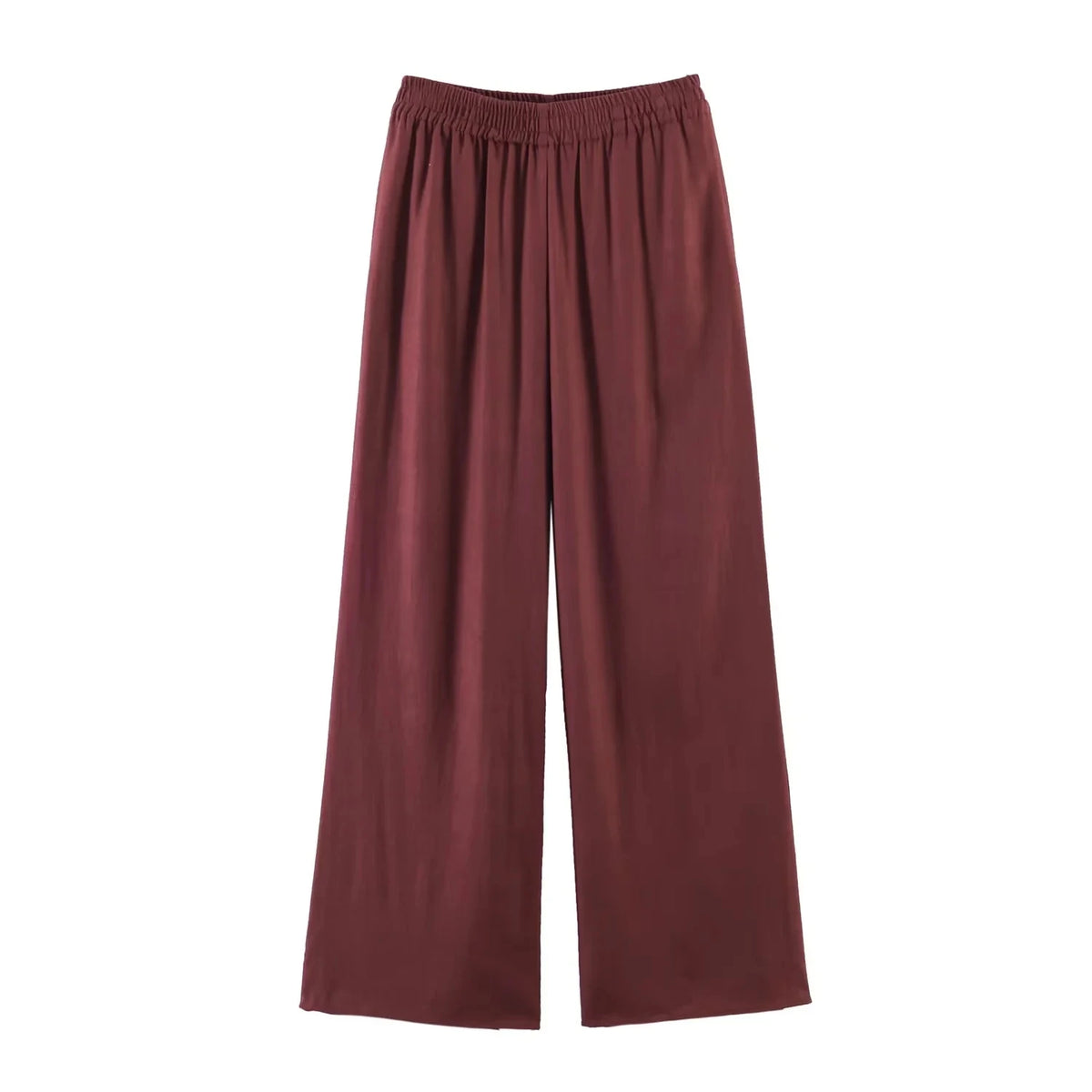 KONDALA Vintage Bürodamen-Anzug mit V-Ausschnitt, Langen Ärmeln, Gürtel-Blazer und Weiter Hose, Modisches Elegantes Damen-Set für Frühling/Sommer 2026