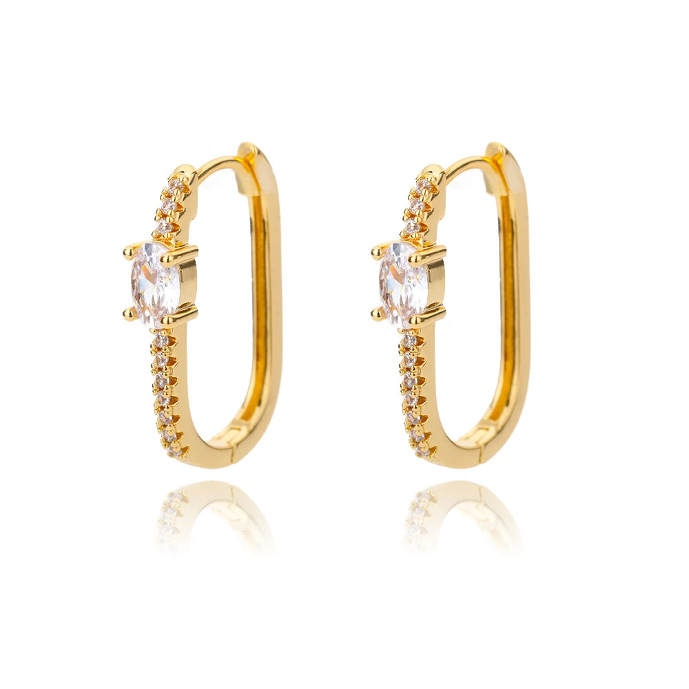 Klassische Imitation Perle Edelstahl Durchbohrte Ohrringe für Frauen Vergoldet Blatt Zirkonia Schmuck Retro Schmuck Kostenloser Versand