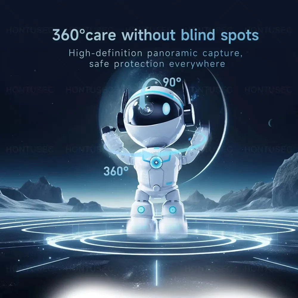 HiEasy APP Roboter Kamera Wifi 5MP Indoor Hause Sicherheit Kamera Nachtsicht Zwei-wege Audio Auto Tracking Indoor Baby Monitor