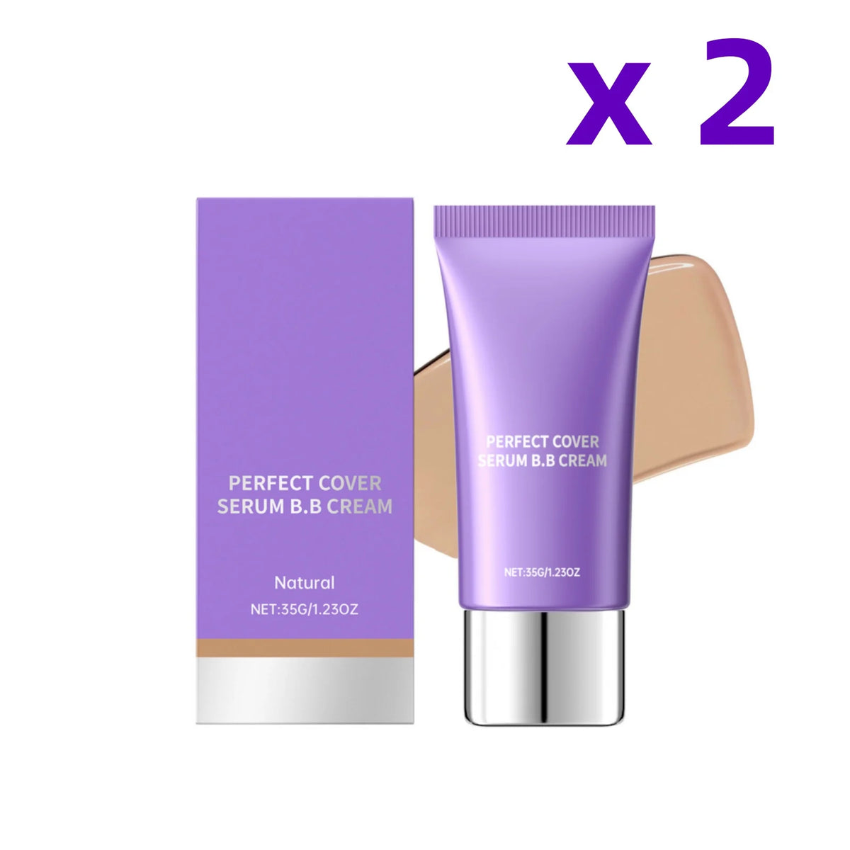 BB-Creme Langanhaltend Feuchtigkeitsspendend Ölkontrolle Pflegt Trockene Haut Volle Abdeckung Farbwechsel Wasserfest Flüssiges Make-up Foundation Serie