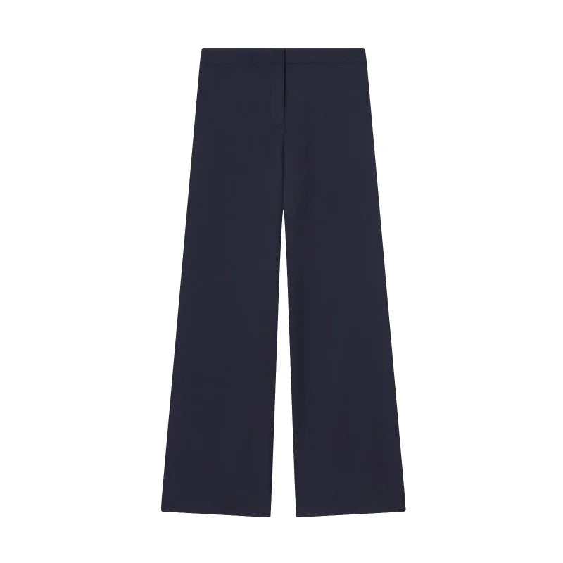 ETJ 2025 Damen Herbst und Winter neues elegantes Mode-Revers mit Schulterpolster, geknöpfter Jacke und gerader Hose