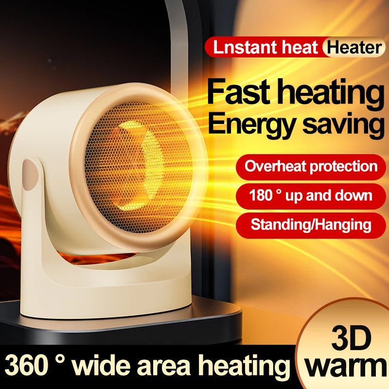 Desktop Heizung Schlafsaal Mini Schnelle Heizung Stille Energie Effiziente Haushalt Heißluft Gebläse Geräte Zimmer Wärmer Für Büro ﻿