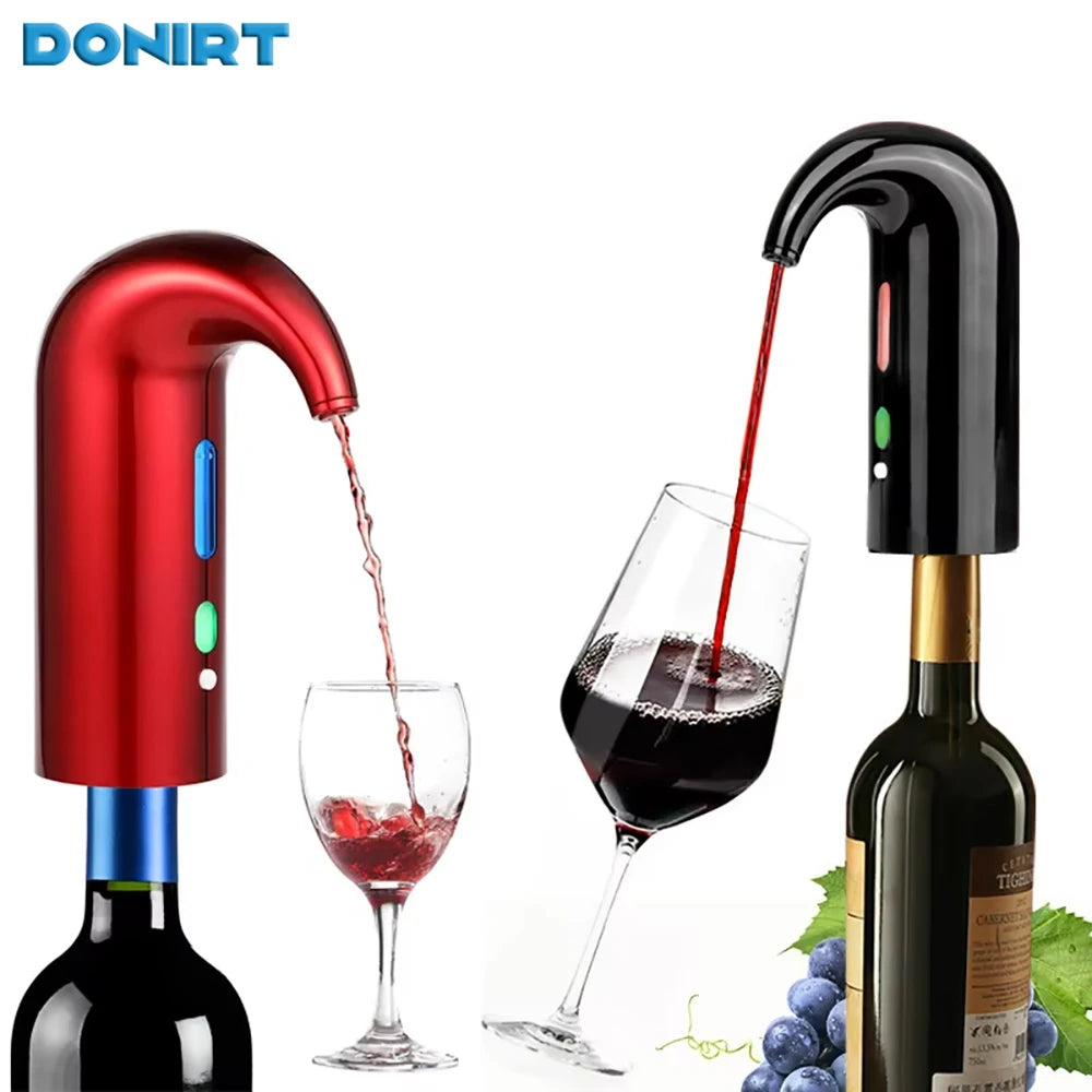 Elektrische Wein Dekan ter Smart Weinaus gießer USB-Aufladung Auto Getränkesp ender schnelle automatische Rotwein be lüfter liefert Bar Werkzeuge