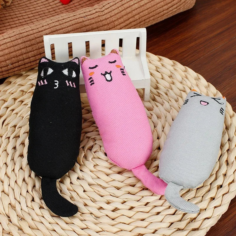 Haustier neueste Plüschtier Katzenspielzeug Rustling Sound Katzenspielzeug Katzenprodukte Spielzeug Kätzchen Zähneknirschen Spielzeug beständig gegen Biss