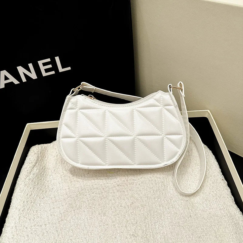 Retro Casual Frauen Totes Schulter Taschen Mini Mode Weibliche Unterarm Einkaufstasche Weibliche Leder Einfarbig Handtasche für Frauen
