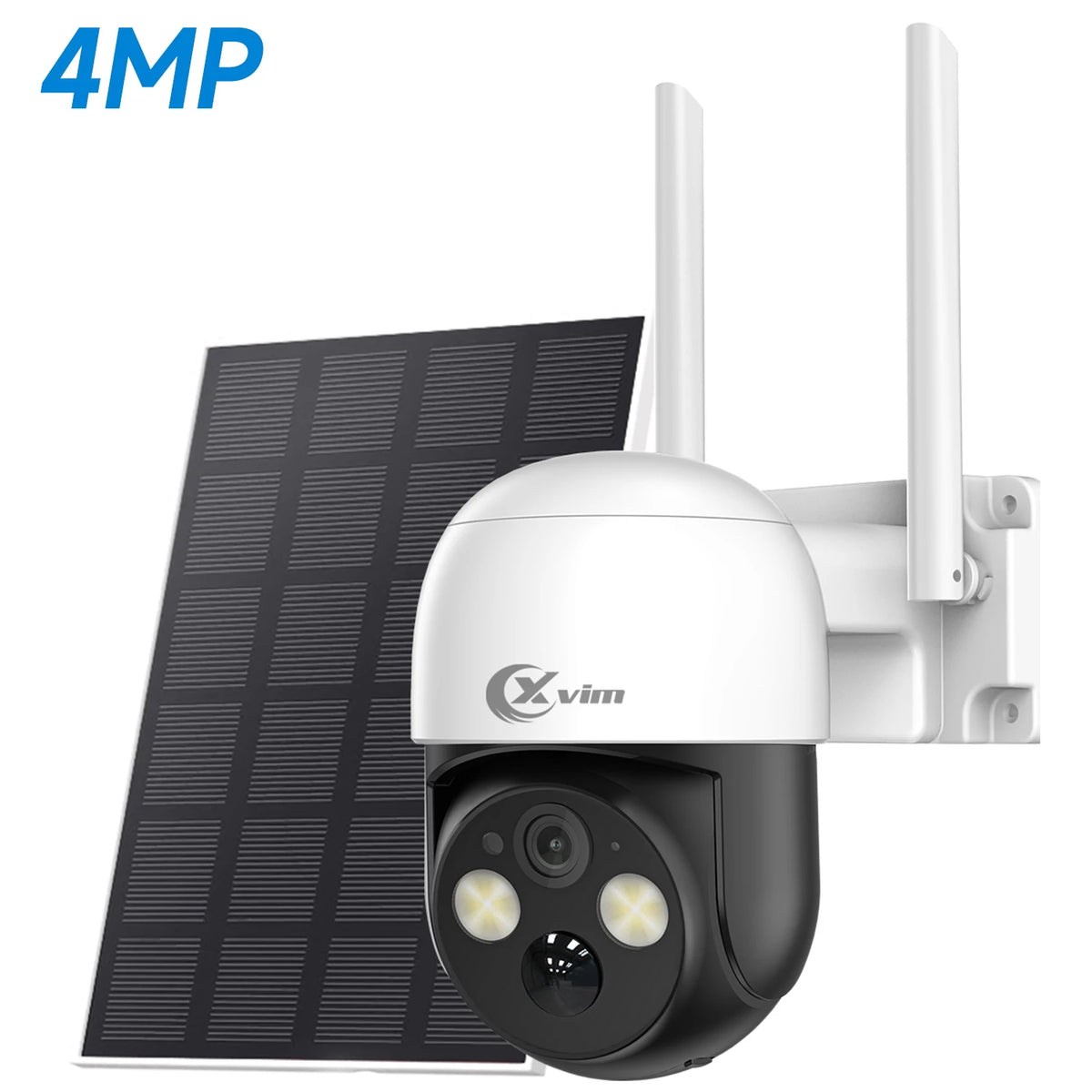 XVIM 4MP PTZ Wifi Wireless Outdoor Solar Kamera Eingebaute Batterie Video Überwachung Kamera Lange Standby Zwei-wege Audio