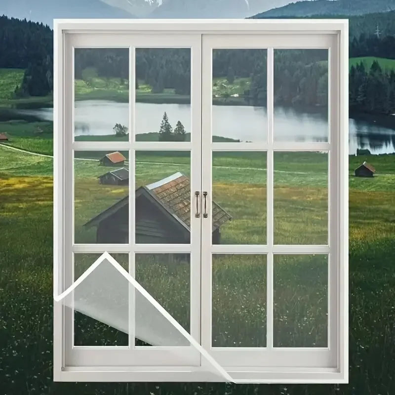 Sommer mücken sichere Tür-und Fenster gitter, erhältlich in verschiedenen Größen (weiß)