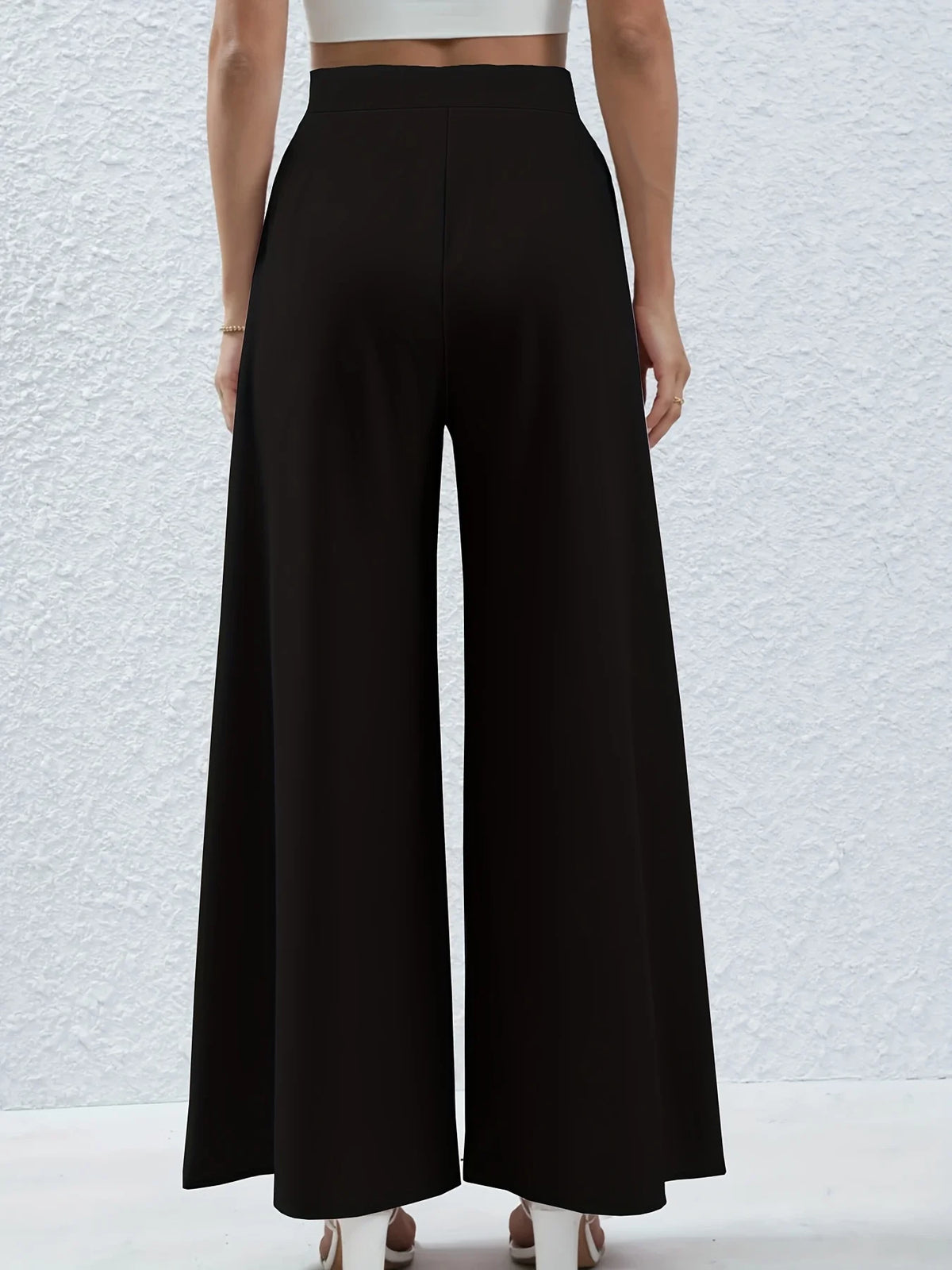 Damen Sommer neue Plus-Size-Stricks toff elegante Temperament weitb einige Freizeit hose
