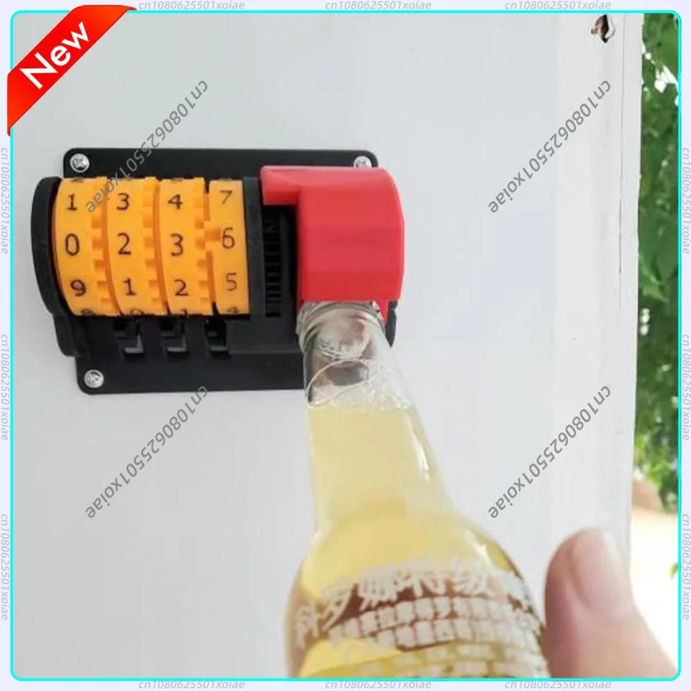 Automatischer Zählender Bieröffner, Wandmontierter Flaschenöffner mit Zähler für Küche, Bar und Restaurant