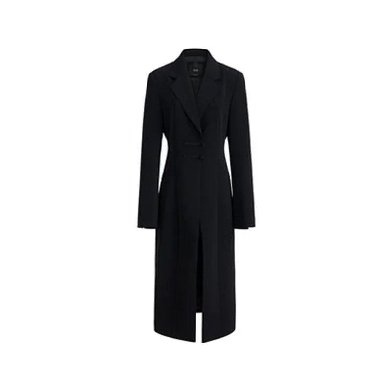 Frühling Neuankömmling koreanisches Design Langarm anzüge für Frauen neue chinesische Platte Schnalle lange Blazer Hosen Blazer Sets y3944