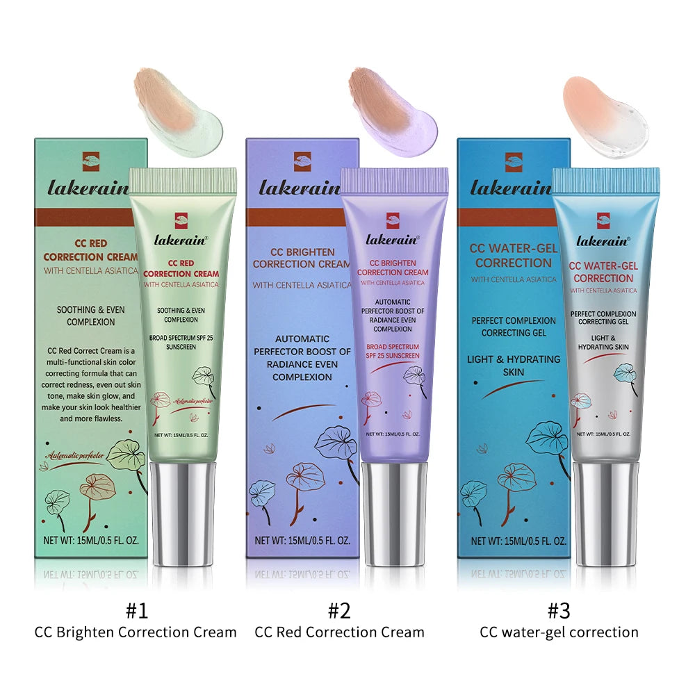CC Cream Centella High Coverage Foundation Foundation Creme für Gesichts-Make-up, farbwechselnde flüssige Foundation, koreanisches Make-up