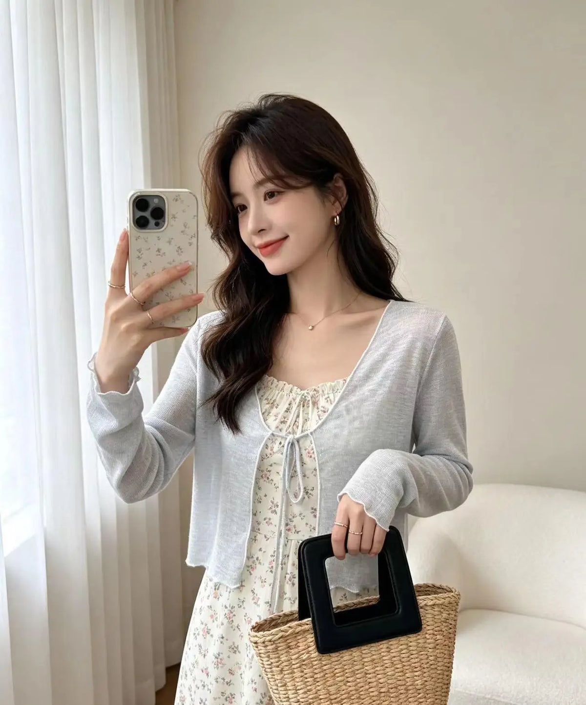 2026 Sommer Langarm Vintage National Trend Damenbekleidung Ausgehöhlte Spitze Patchwork Chiffon Hemden Damen Blusen Großhandel