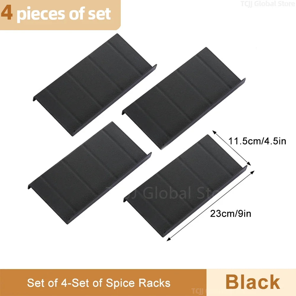 2/4/8 schichten Schrank Schublade Organizer Regal Küche Gewürz Lagerung Rack Gewürz Gewürz Flasche Halter Display-ständer