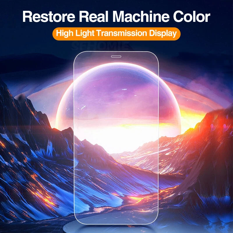 4 Stück gehärtetes Glas für iPhone 15 14 13 12 11 Pro max x xs xr xs max 14 15 plus Displays chutz folie für iPhone 14 15 Pro Max Glas