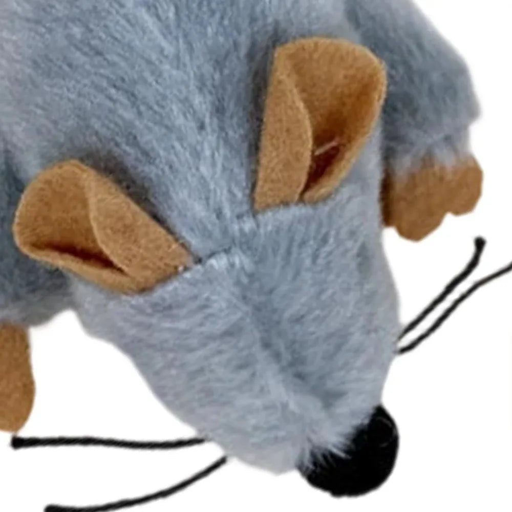 Interaktive Katzenmaus mit Kompaktem Design für Kätzchen und Katzen - Tägliches Spielzeug zum Kauen
