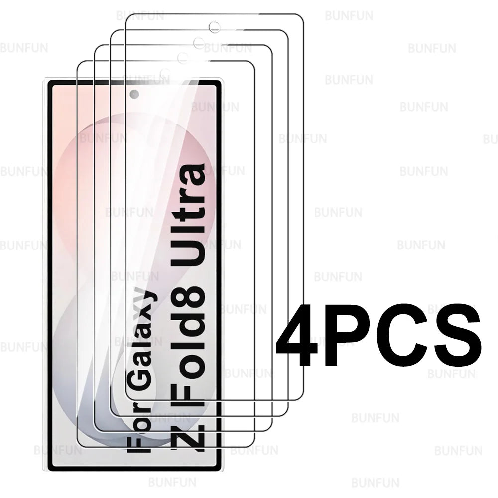 8in1 Displayschutzfolie Außenglas für Samsung Galaxy Z Fold8 Ultra 5G Kamerafolie Gehärtetes Glas ZFold8 Fold 8 Ultra ZFold8Ultra