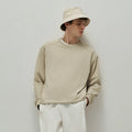 Semir Herren Sweatshirt Einfarbig Basic Rundhals Leicht Lockerer Strickpullover Alltäglicher Freizeitstil Herbst-Oberteil Tägliche Kleidung 2026