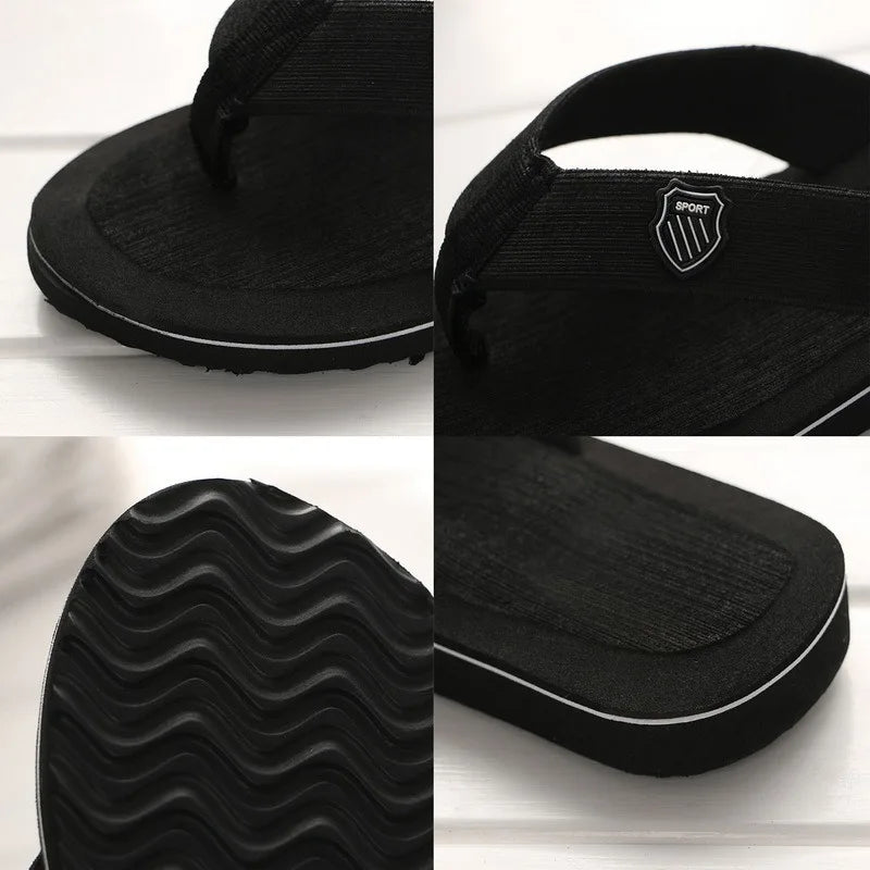 2023neue Männer Hausschuhe Eva weiche Seiten Schuhe Garten Sandstrand Schuhe Keile süße Sandalen Anti-Rutsch-Plattform Flip Flops für Stenio