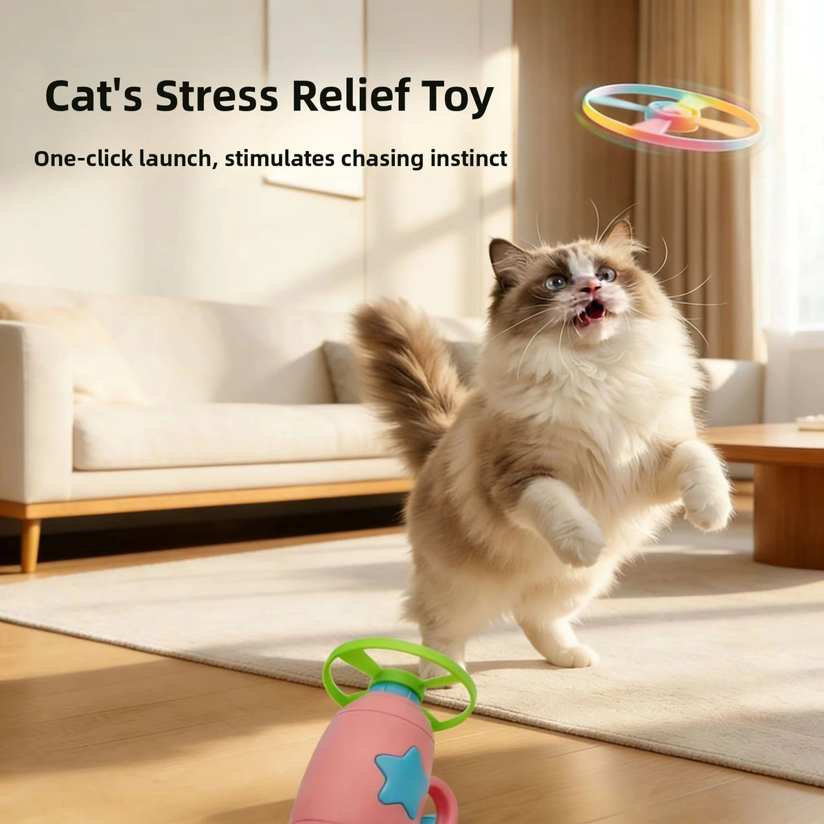 Lustiges Katzenspielzeug, interaktives Teaser-Trainingsspielzeug, interaktive Spiele für Kätzchen, Heimtierbedarf, Zubehör, Spielzeug für Katzen, neue modische Spielzeuge