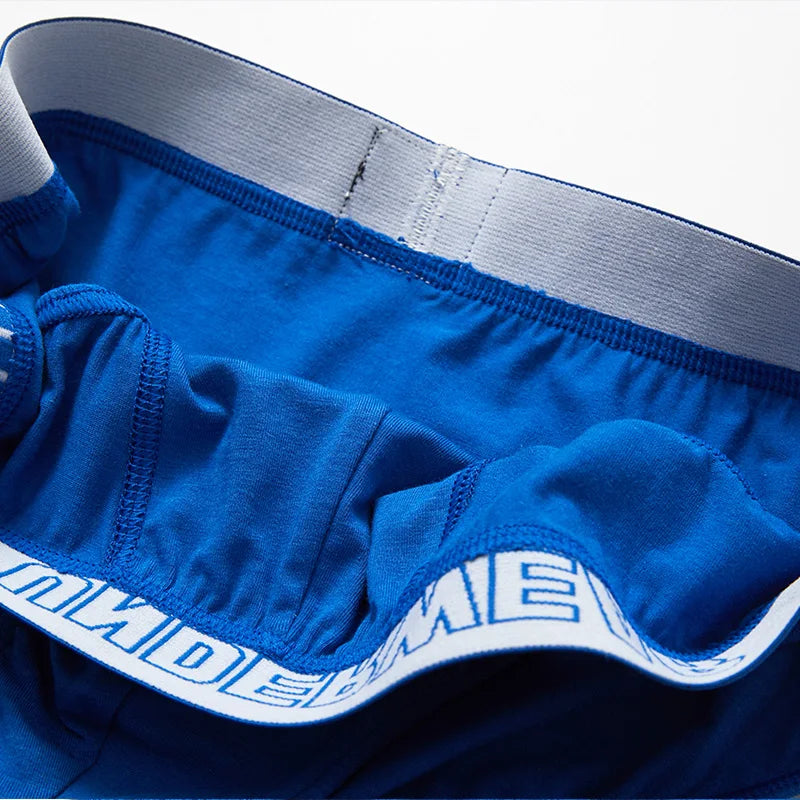 Männer Baumwolle Slips Bequeme Atmungsaktive Unterwäsche Freche Höschen Einfarbig Mann Unterwäsche Homewear Männliche Slips