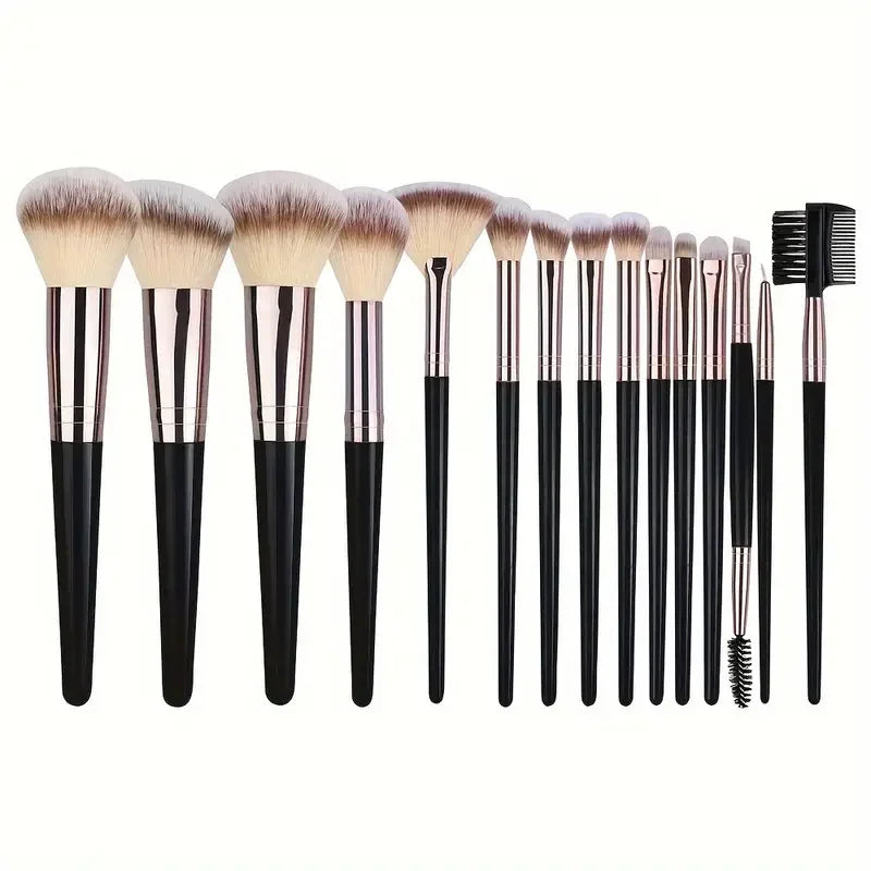3-20-teiliges Make-up-Pinsel-Set, professionelles Pinsel-Set für Lidschatten, Foundation, Concealer, Rouge, Kabuki-Pinsel, weich, flauschig, Schönheitswerkzeug für Frauen