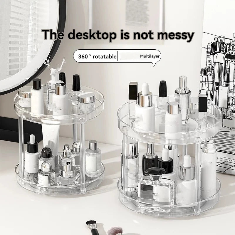 1Pc/Küche Rack Transparent Rotierenden Lagerung Rack Gewürz Lagerung Würze Lagerung Multi-Schicht Lagerung Plattenspieler Lagerung Rack