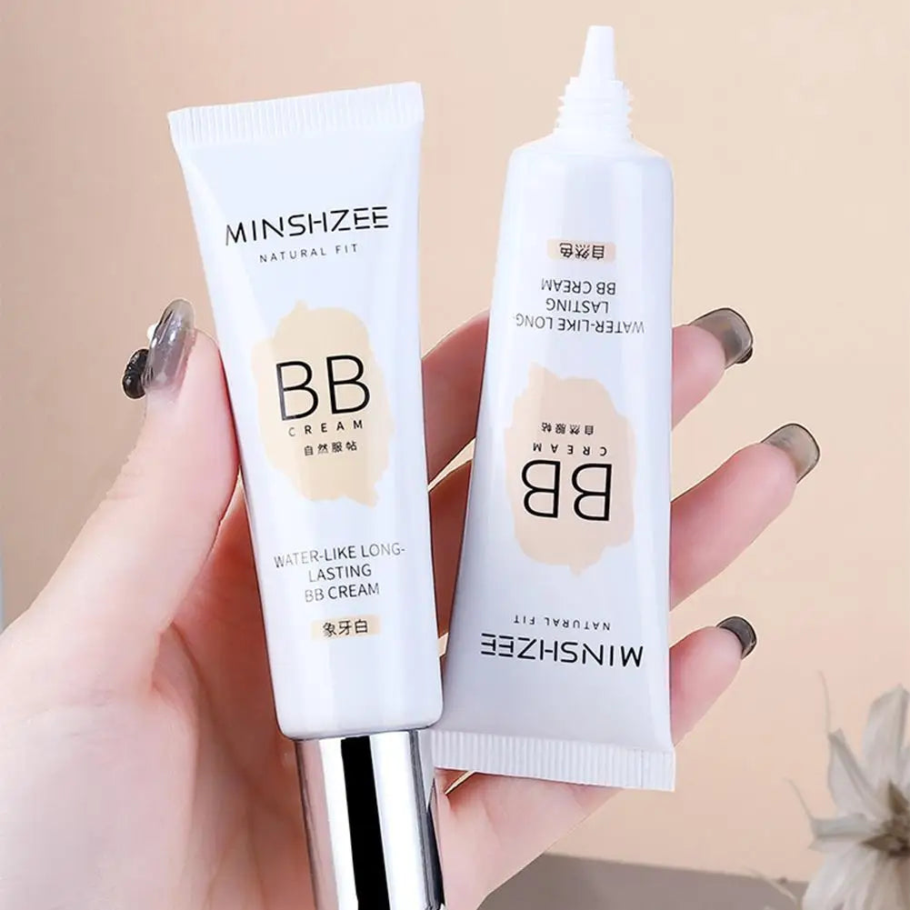 Wasserfeste BB-Creme Langanhaltende Flüssige Foundation mit Feuchtigkeitsformel, Natürlicher Finish für Ganztägiges Make-up