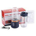 400ML Tragbarer Elektrischer Entsafter 2 Tassen Multifunktionaler Kabelloser Mixer USB-Aufladbar Kleiner Saftbecher Mixermaschine