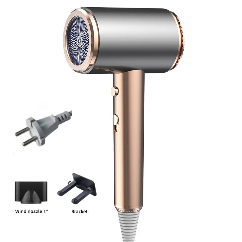 Neuer Schnelltrocknender Haartrockner mit Geringer Strahlung Negative Ionen Ultra-Leise Schwarze Technologie Haarpflege Haartrockner Geschenkbox-Verpackung