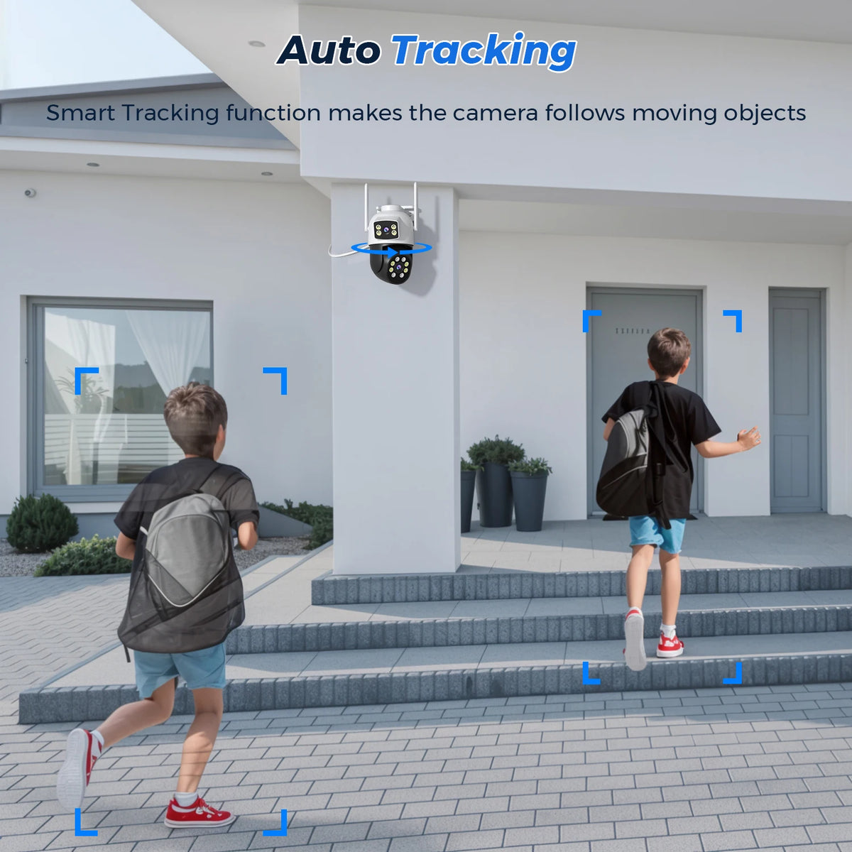 Besder 8mp ptz 5g hz wifi kamera nachtsicht menschliche erkennung 10mp outdoor cctv wifi überwachungs kamera ip sicherheits schutz
