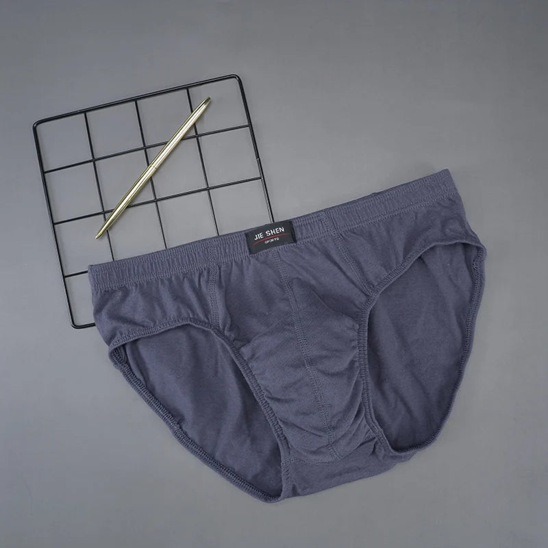 Männer 100 % Baumwolle Atmungsaktive Slips Bequeme Männliche Unterwäsche Dessous Höschen Unterhosen Plus Größe XL -5Xl