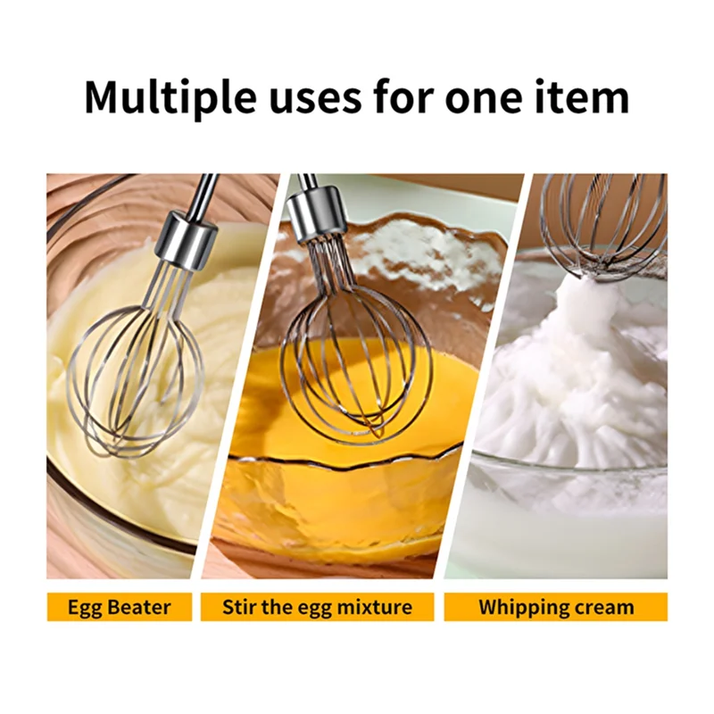 B98A-Drahtlose Tragbare Elektrische Mixer Automatische Schneebesen Teig Schneebesen Backen Kuchen Creme Mixer Küche Werkzeug