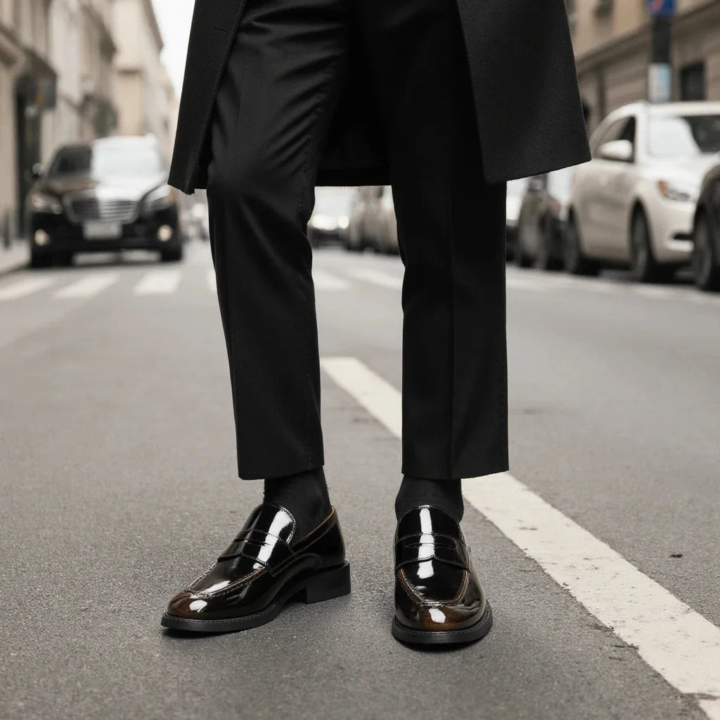 Herren-Loafer, Sommer, atmungsaktiv, bequem, modische Herrenschuhe
