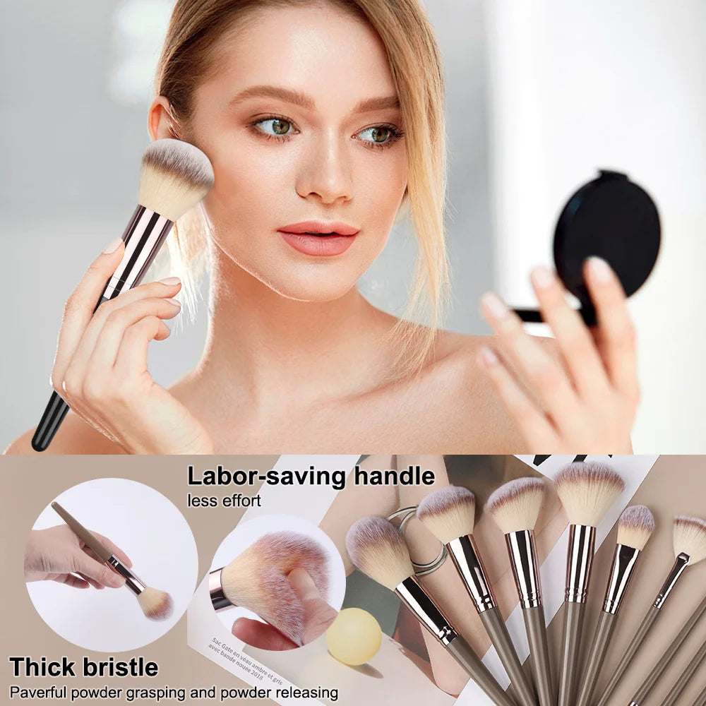 NEUE 1-20PCS Make-Up Pinsel Set Foundation Erröten Pulver Concealer Lidschatten Weichen Und Flauschigen Weiblichen Kosmetische Schönheit Werkzeuge lagerung