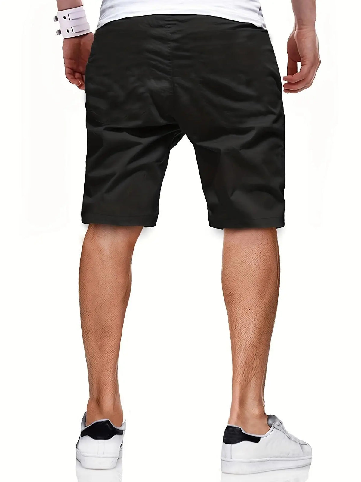 Neue Herren-Freizeitshorts, Bermuda-Shorts, Fitness-Jogging-Shorts, Vintage-Cargoshorts mit elastischem Bund