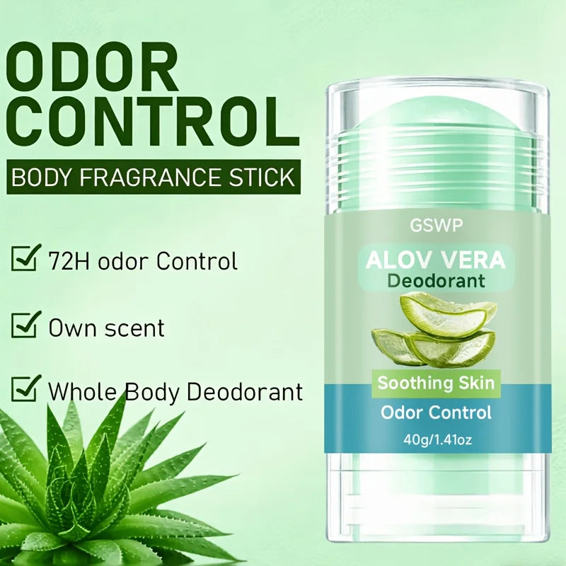 GSWP ALOV VERA Deodorant, Langanhaltender Duft für Ganztägige Frische. Bietet langanhaltenden Duft. 40g/80g