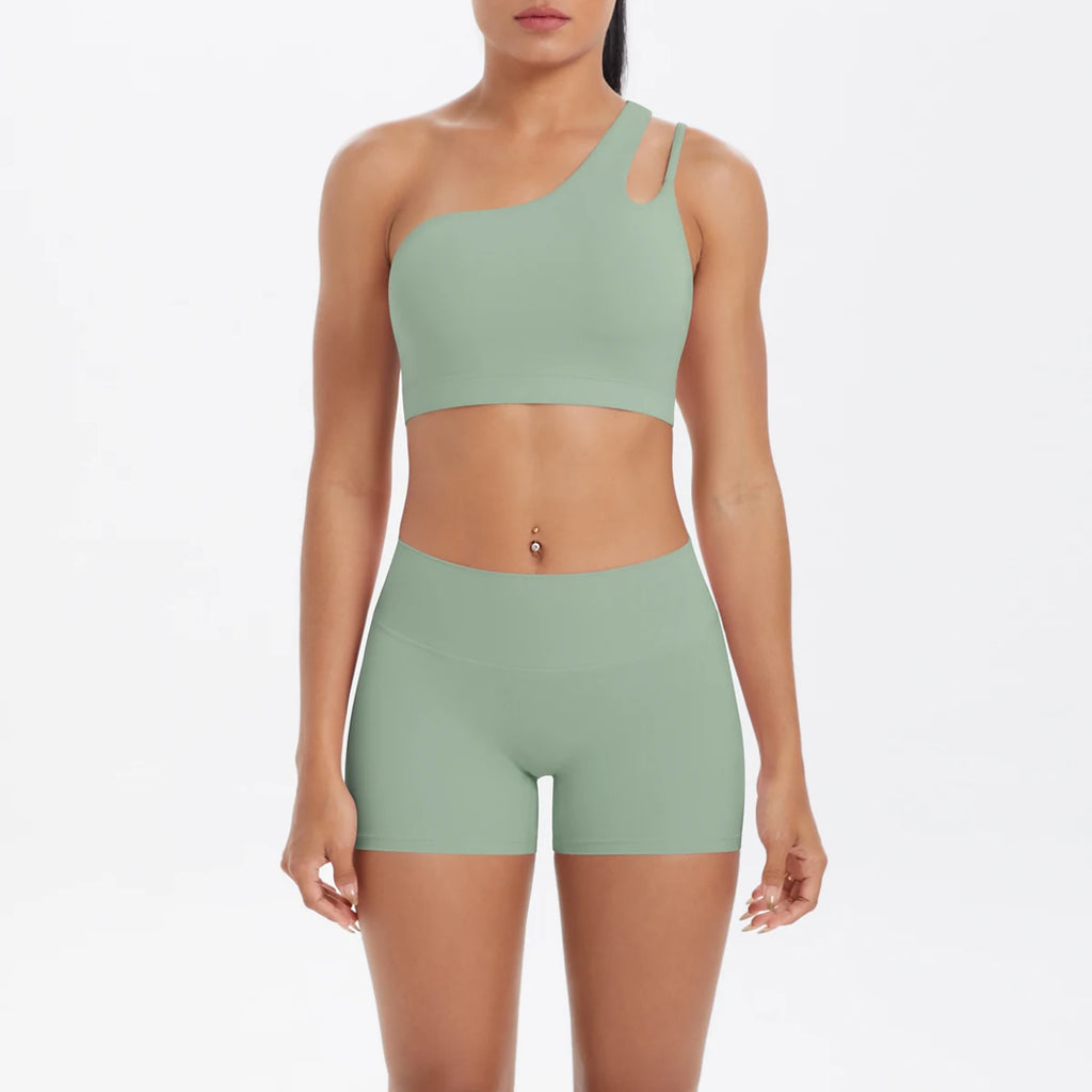 2-teiliges Yoga-Set, Nude-Feeling-Workout-Sets, Damen-Trainingsanzug, Fitness-Lauf-Sportbekleidung, Sport-BH, Leggings-Anzug