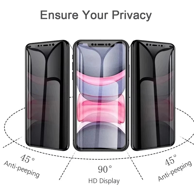 1-3PCs Matte Keramik Privatsphäre Screen Protector Für Samsung S24 S22 S23 Ultra FE Anti-Spy Film A55 a54 5g A25 A34 A72 A53 A15 A32