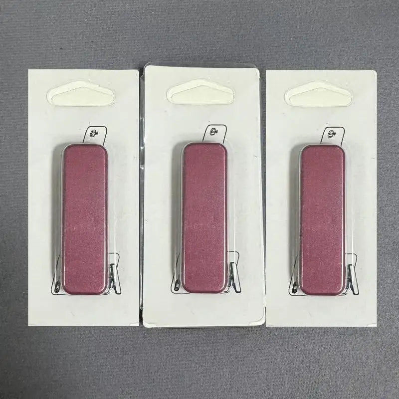 1/3 Stück Mini Unsichtbarer Faltbarer Handyständer aus Aluminiumlegierung, Desktop-Halterung mit Verstellbarem Winkel für Mobiltelefone