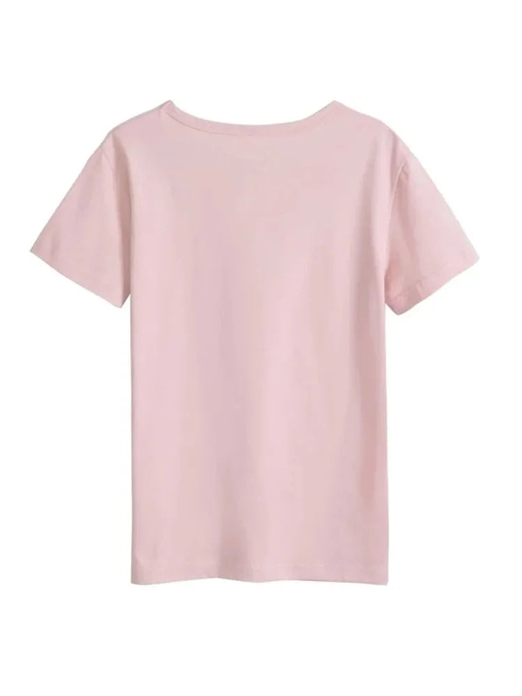 Maycaur Atmungsaktive Neue Frauen Kurzarm T-shirt Druck T-Shirt Multi Reine Farbe T Shirt Mode Sport Atmungsaktive T-shirt Weibliche