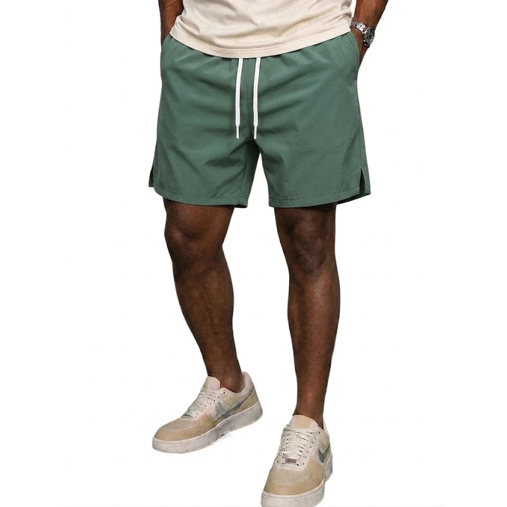 Sommer Herren Sport Fitness Shorts Schnelltrocknende Athletische Arbeitsshorts Freizeithosen Boardshorts mit Taschen Strandshorts Gym-Hosen für Männer