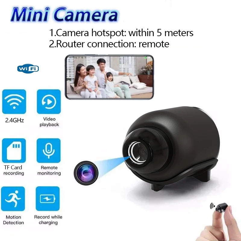 Neue X5 Mini-Kamera 1080P, klare Nachtsicht, leicht, tragbar, Premium-Kameras, Bewegungserkennung, kabellose Überwachungskamera