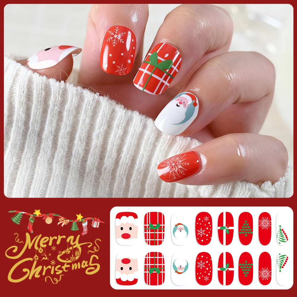 14 Tipps Full Wrap Nagellack Aufkleber Selbstklebende einfarbige Gel-Nagelstreifen Kunst Aufkleber Nicht halbgehärtete DIY Nageldekorationen