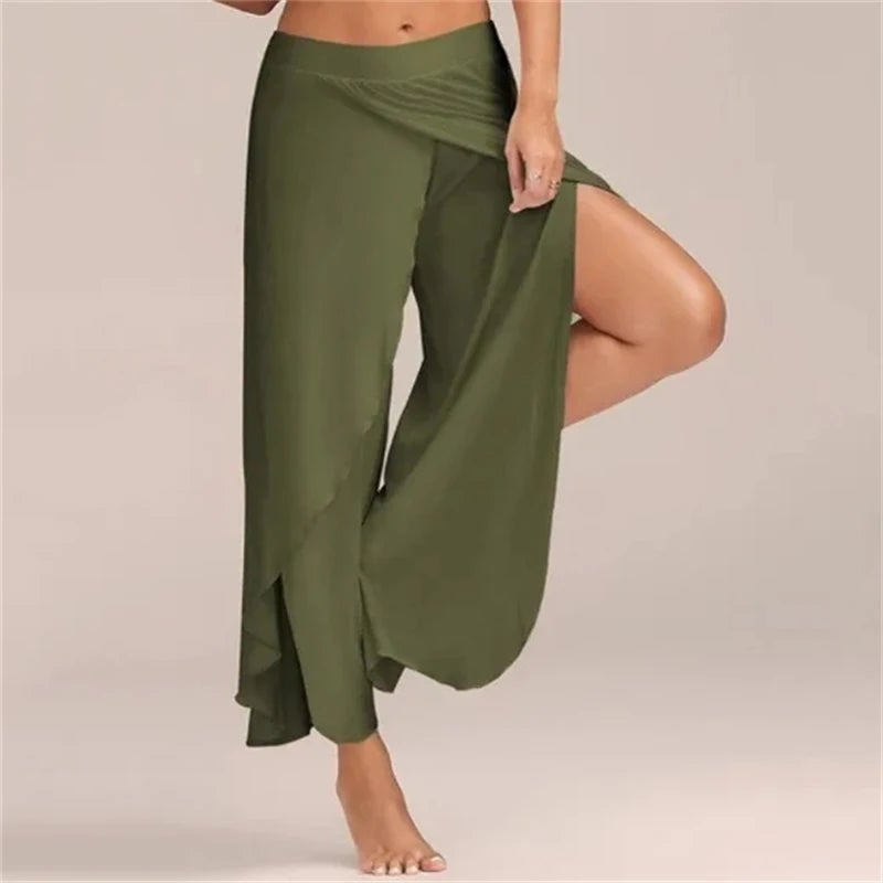 Damen hose sexy Crossover sexy weitb einige Yogahose