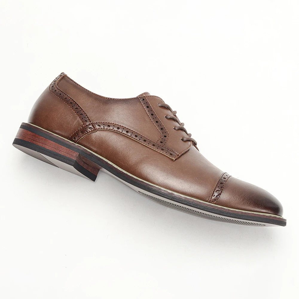 Herrenschuhe Komfortabel Stilvoll Business Gentleman Herren Lederschuhe