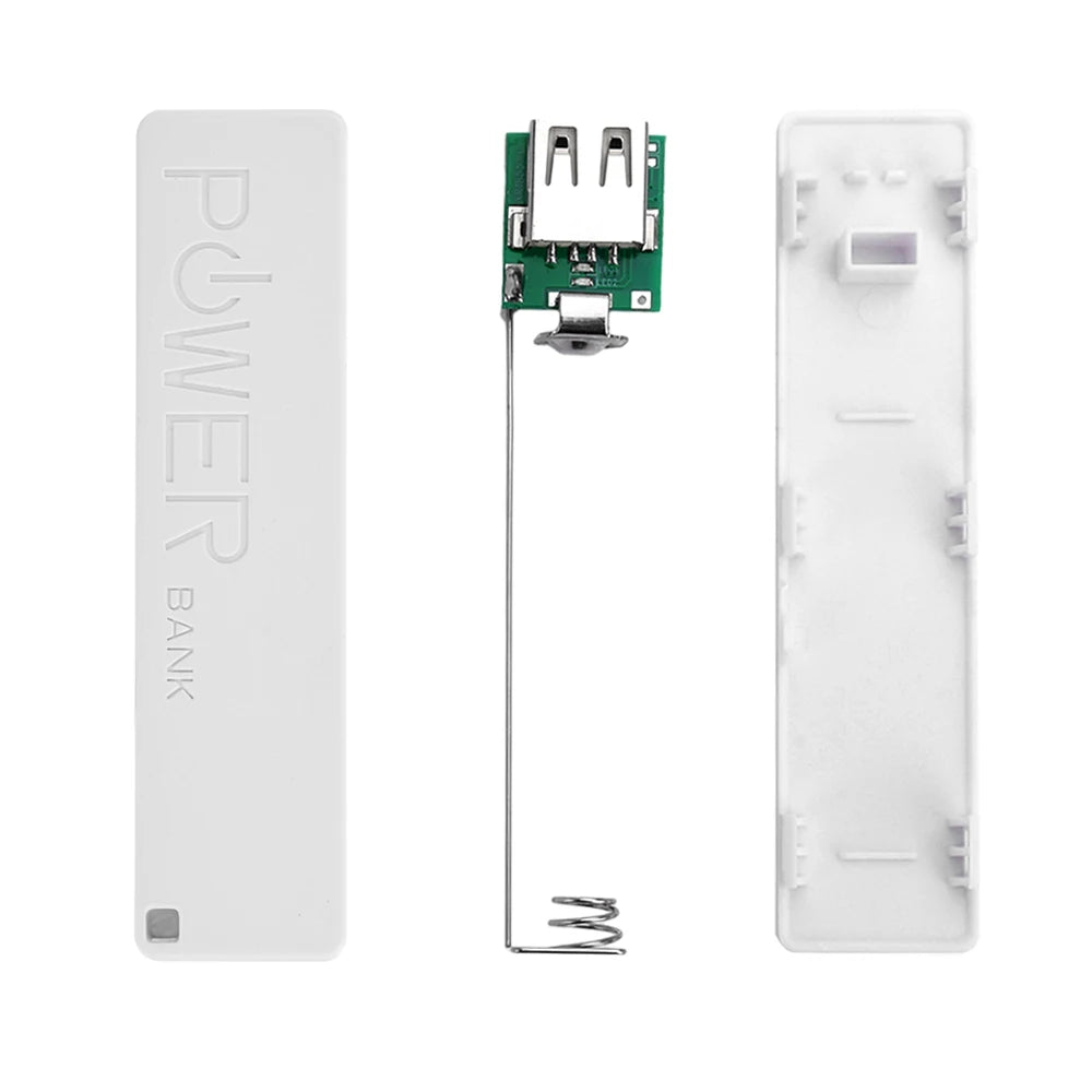 DIY TYPE-C 1-Abschnitt 18650 Power Bank Batterieladegerät Fall Tragbare USB Power Bank Kit Aufbewahrungskoffer DIY Mobile Stromversorgungsbox