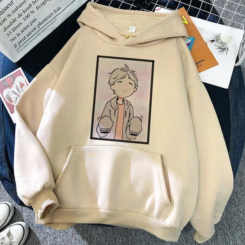 90er Jahre japanische Anime Haikyuu Hoodies Frauen lustige Karasuno Fly High Grafik Streetwear Winter warme Mode männliche Sweatshirts Unisex