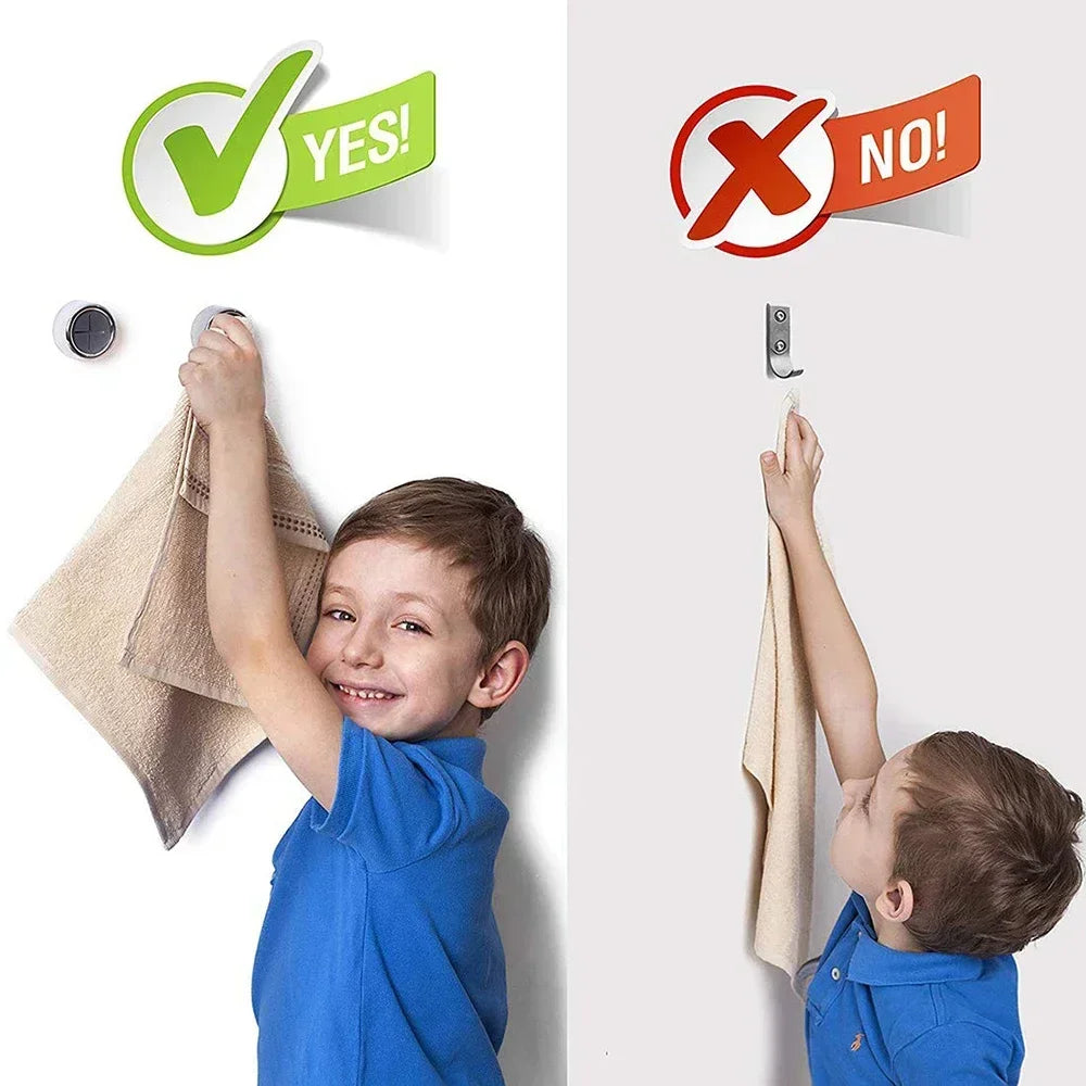 Bad Handtuch Lagerung Sucker Racks Wand Montiert Selbstklebende Stecker Halter Haken Runde Küche Geschirrtuch Aufhänger Clip Organizer