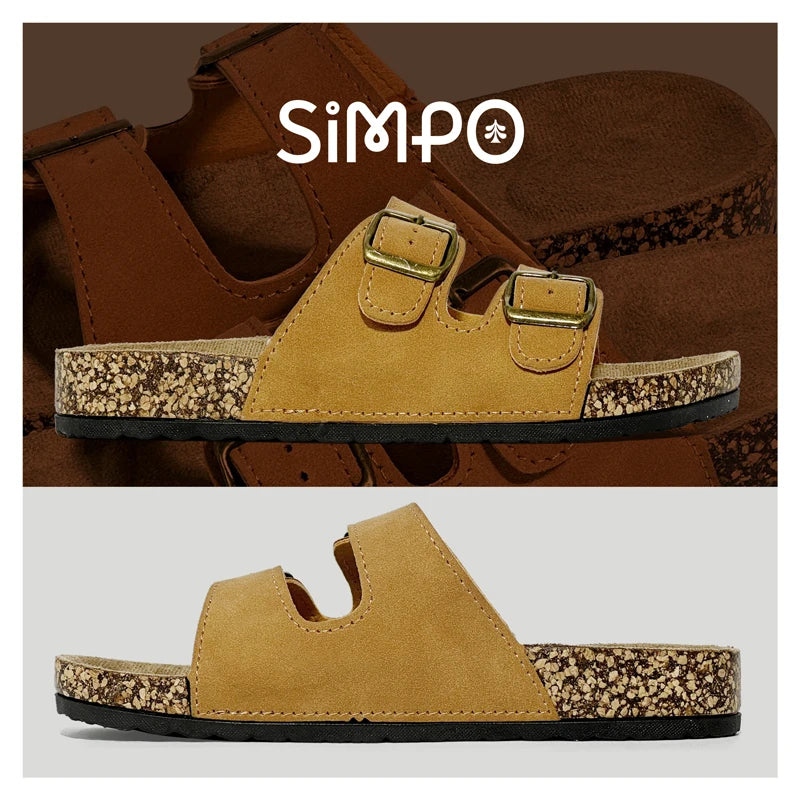 1 Paar Ledersandalen für Männer und Frauen, Strandsandalen 2025, Designer-Herrenschuhe, bequeme Slipper, Original-Marken-Schuhe